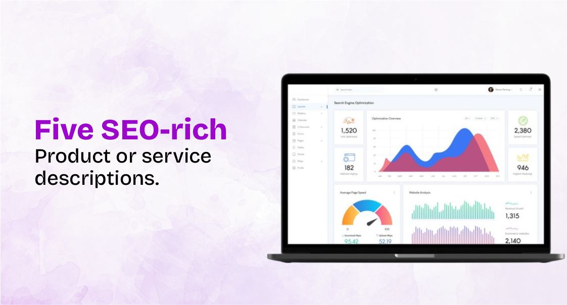 Product/service content